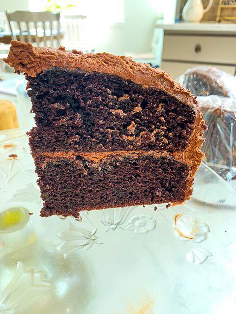 Amy Roloff Baking Chocolate Cake
