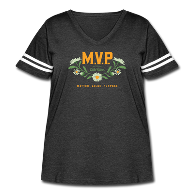 Amy's M.V.P. Women's Curvy Vintage Sport T-Shirt SPOD